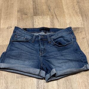 KanCan Dark Blue Denim Waistband